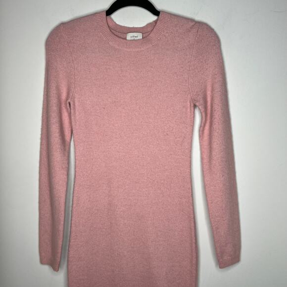 Wilfred Aritzia Blush Pink Sweater Dress Size XS - Picture 8 of 9